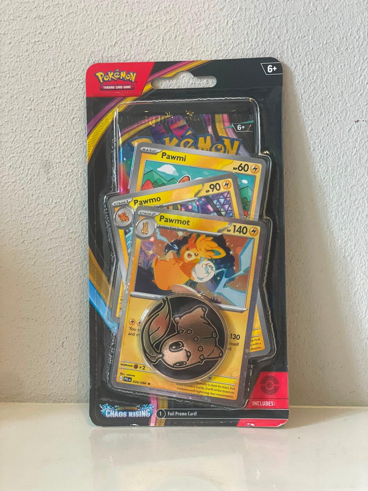 Pokemon - Premium Checklane Pawmot, Ophalen of Verzenden, Nieuw