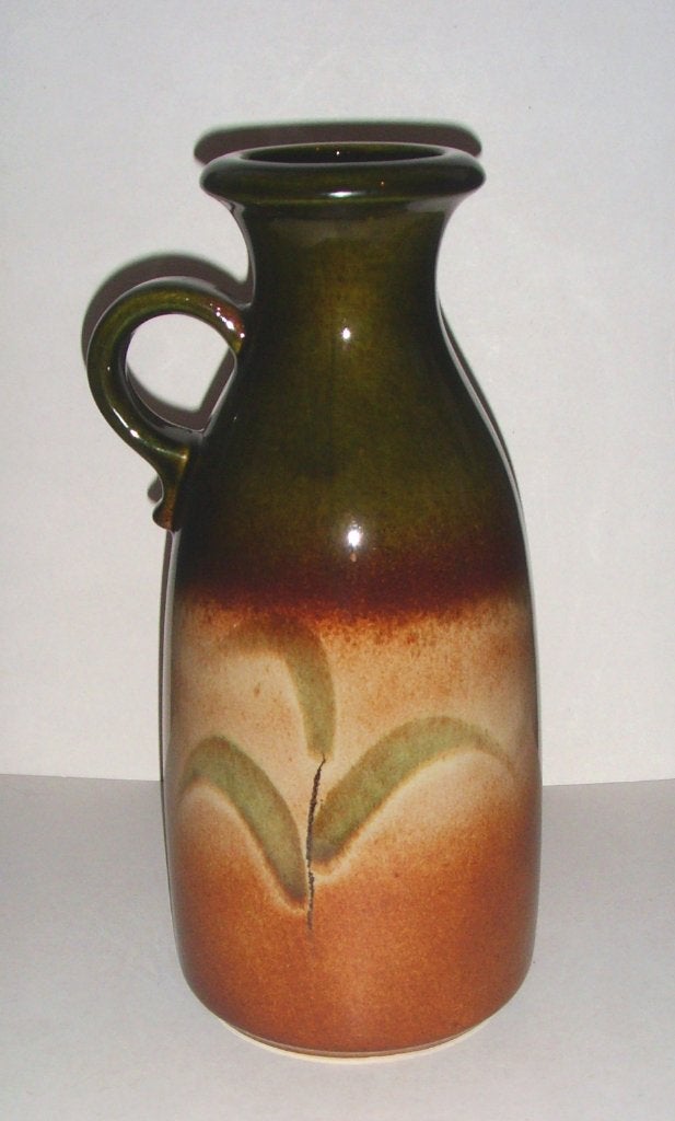 Retro keramiek karaf, Scheurich-keramiek 493-27, W.Germany., Antiek en Kunst, Ophalen of Verzenden