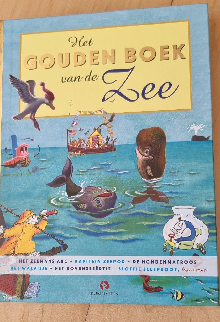 Het gouden boek van de zee, Ophalen, Zo goed als nieuw, Rubinstein, Prentenboek