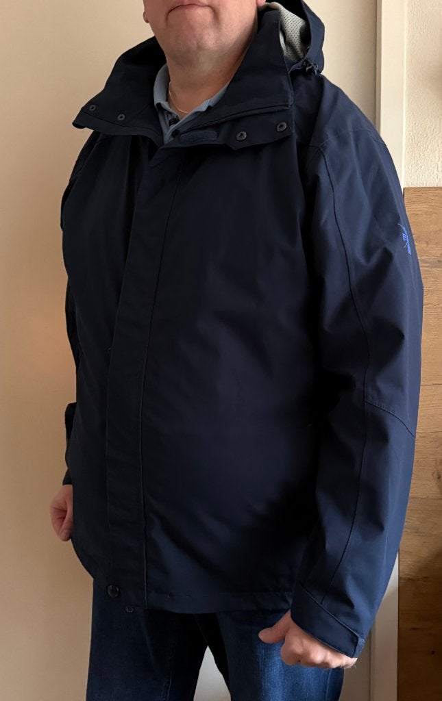Blue wave outdoor jack 4xl, Kleding | Heren, Ophalen of Verzenden, Nieuw, Blauw, Jas of Mantel