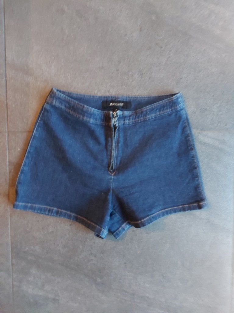 jeans short van Watcher!, Kleding | Dames, Ophalen, Kort, Blauw, Zo goed als nieuw