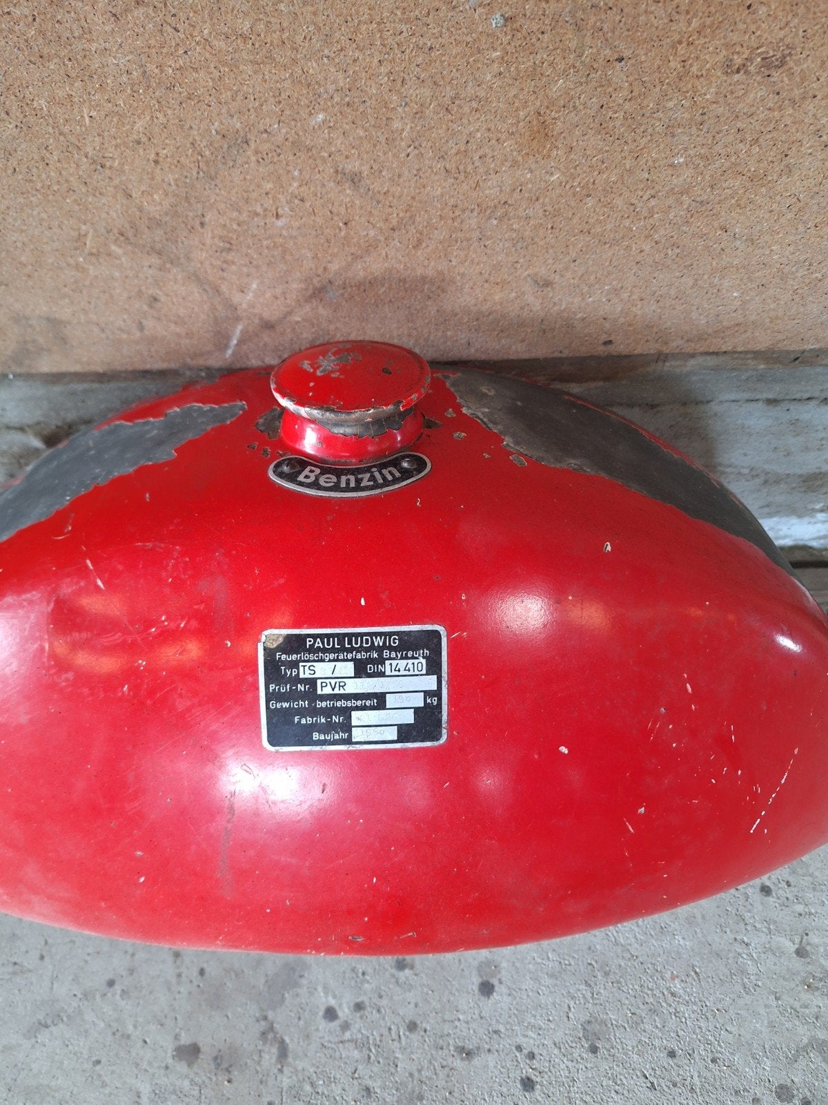 Benzinetank Paul Ludwig voor MSA Motorspuit, Ophalen, Gebruikt