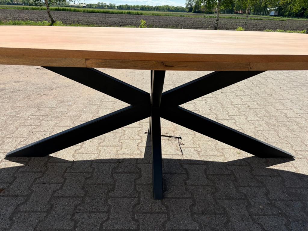 Eettafel Denver Ovaal – 300 cm – NIEUW & XXL Eyecatcher, Huis en Inrichting, Tafels | Eettafels, Ophalen, 100 tot 150 cm, Ovaal
