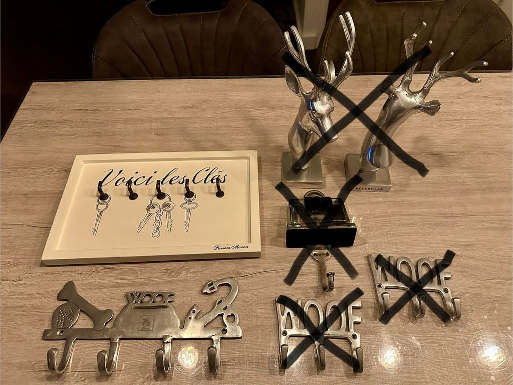 Riviera Maison kapstok / rekje / sleutelkastje, Ophalen of Verzenden, Zo goed als nieuw