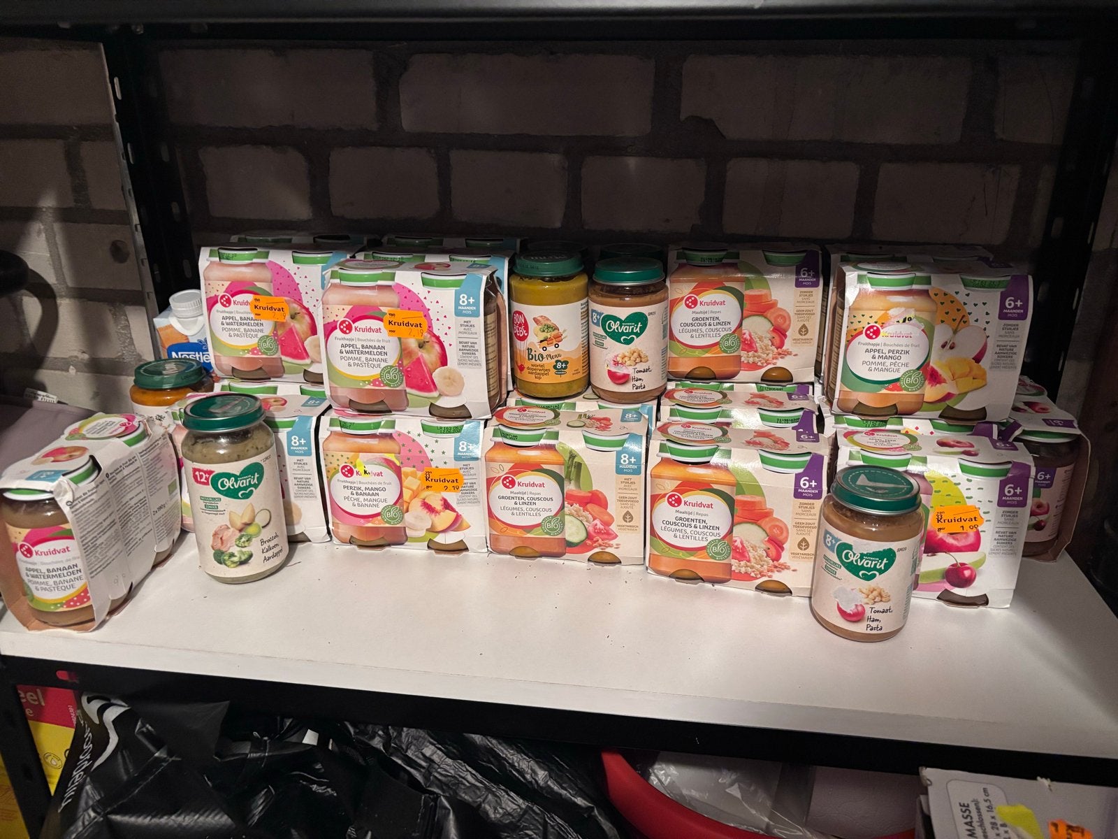 Nieuwe babyvoeding potjes, diverse smaken, houdbaar t/m 2027, Kinderen en Baby's, Babyvoeding en Toebehoren, Ophalen, Nieuw, Overige typen