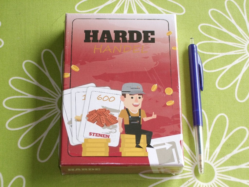 Nieuw in seal: Harde Handel - kaartspel van Hardeman bouw, Drie of vier spelers, Ophalen of Verzenden, Nieuw