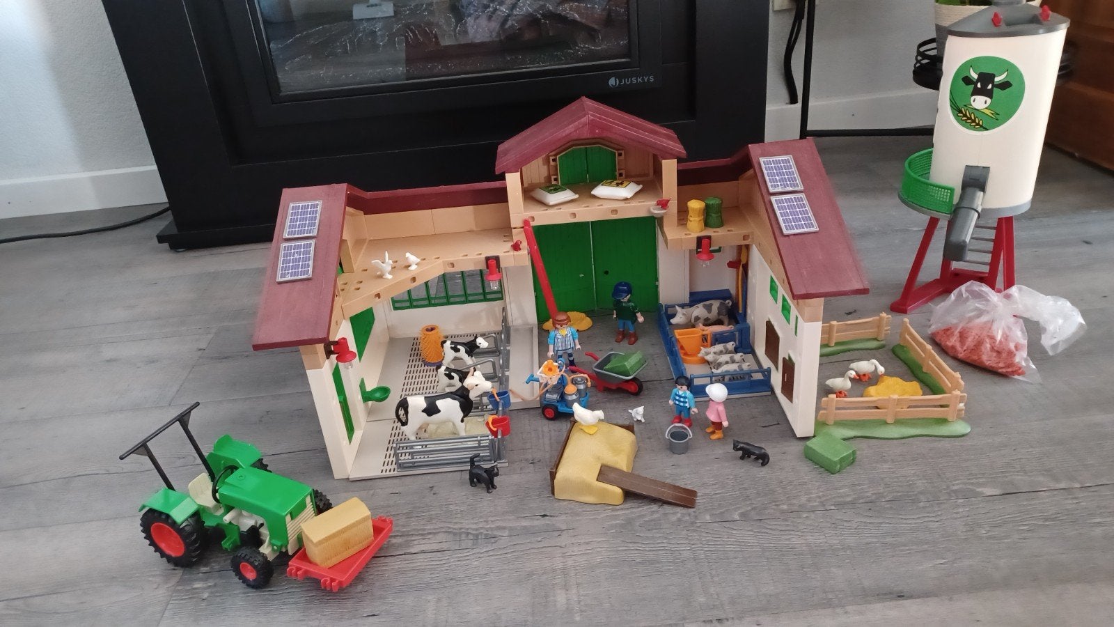 playmobil 5119 bio boerderij / moderne boerderij, Ophalen of Verzenden