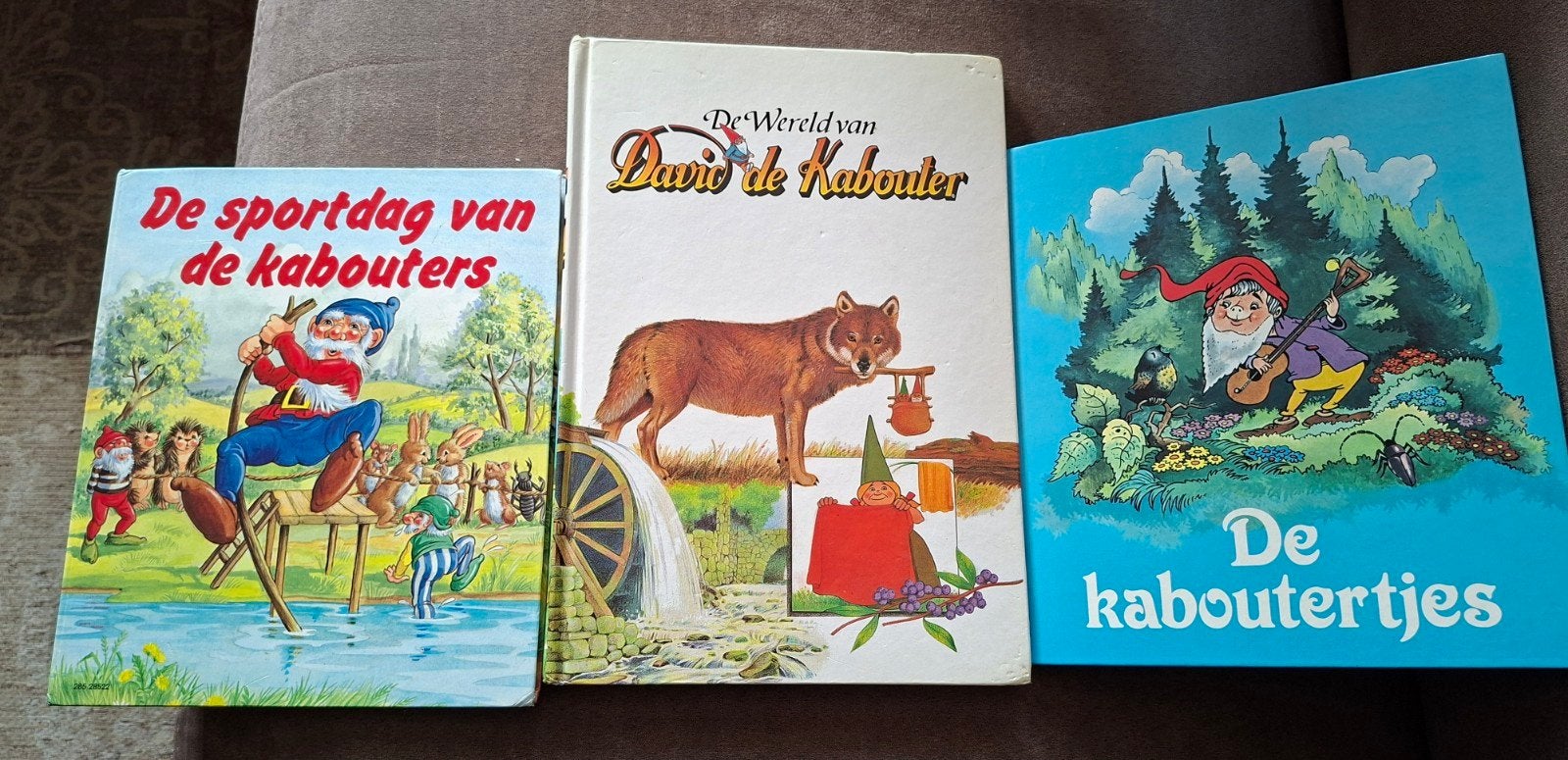 3 Kabouterboeken: De Wereld van David de Kabouter + 2 andere, Boeken, Ophalen of Verzenden, Gelezen, Sprookjes