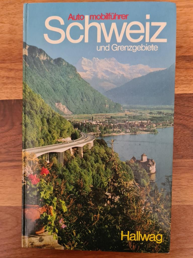 Schweiz und grenzgebiete.               Auto mobilfuhrer., Gelezen, Landkaart, 1800 tot 2000, Europa Overig