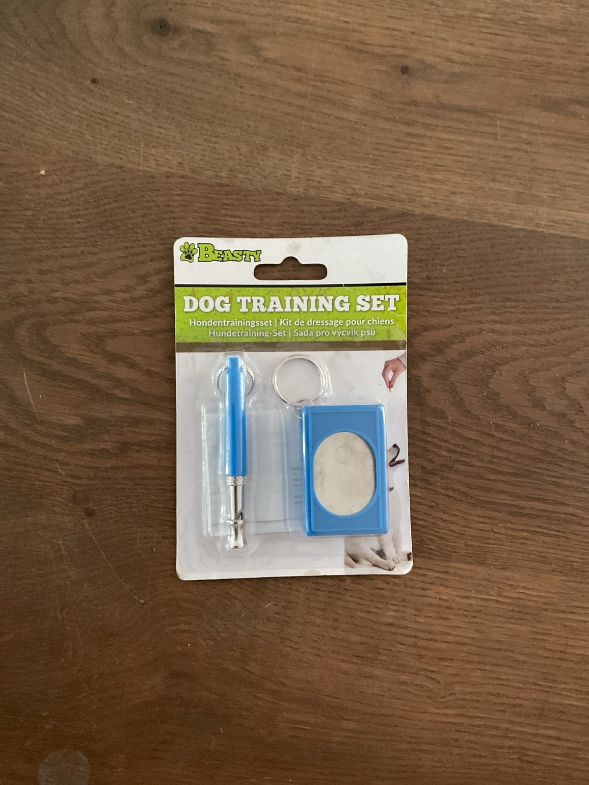 Nieuw in veroakking. Dog trainingset klikker en fluitje., Ophalen, Nieuw