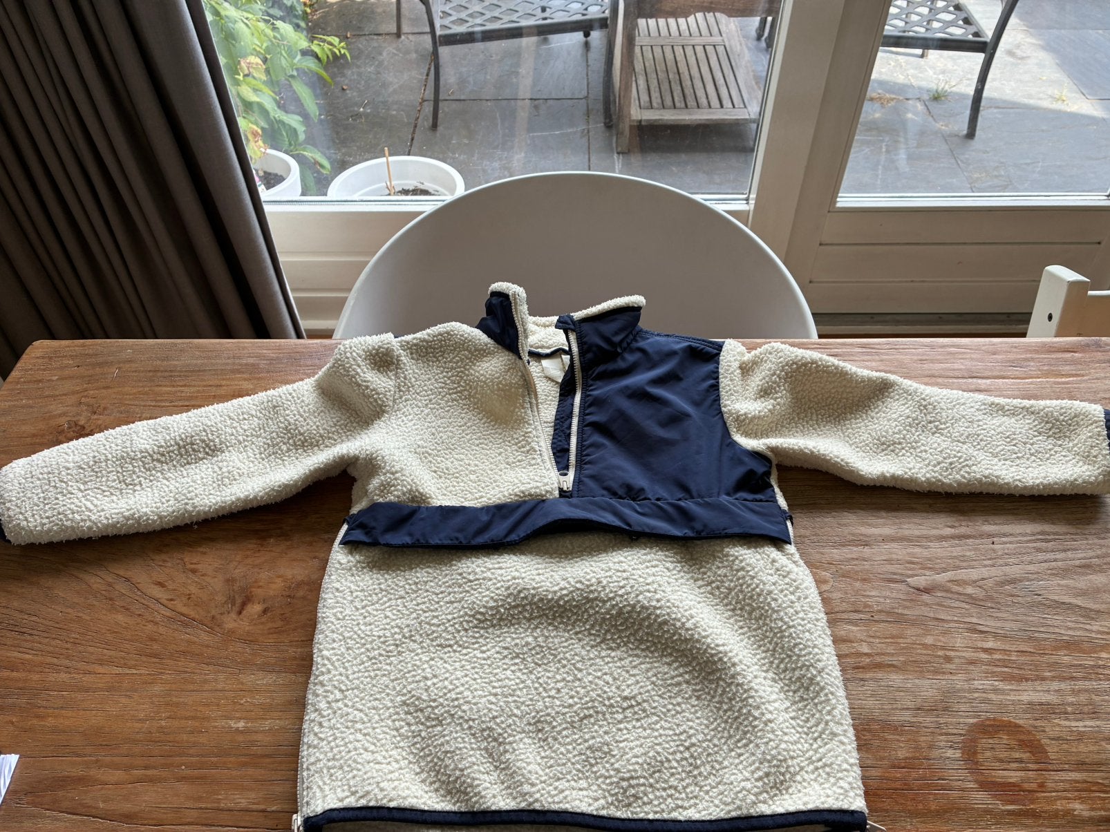 Arket teddy jas 4 - 5 jaar, Ophalen of Verzenden, Zo goed als nieuw, Jongen of Meisje, Laarzen