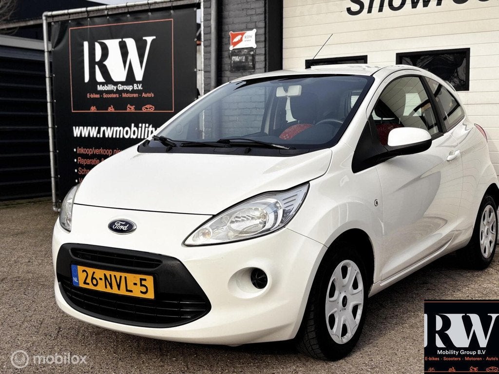 Ford Ka 1.2 Limited *AIRCO*NAP* APK TOT 11-12-2026*, Voorwielaandrijving, Gebruikt, 1242 cc, 4 cilinders