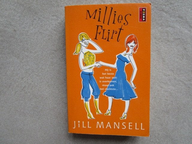JILL MANSELL --> Millies flirt, Ophalen of Verzenden, Zo goed als nieuw, Jill Mansell