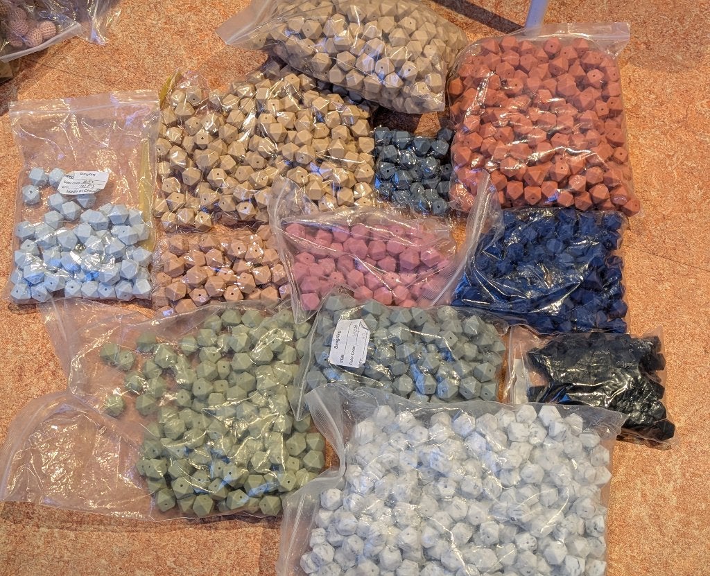 Siliconen kralen, Hobby en Vrije tijd, Kralen en Sieraden maken, Ophalen of Verzenden, Nieuw, Kraal