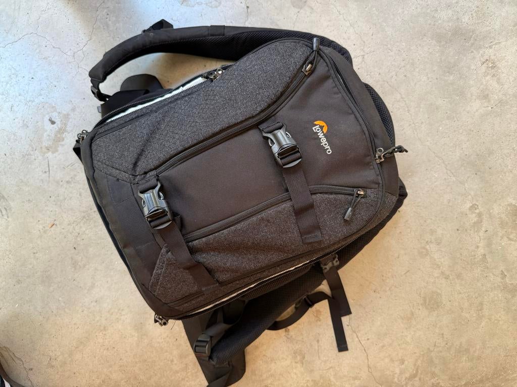 Lowepro Pro Runner BP 350 AW II Cameratas Rugtas Zwart, Ophalen of Verzenden, Zo goed als nieuw
