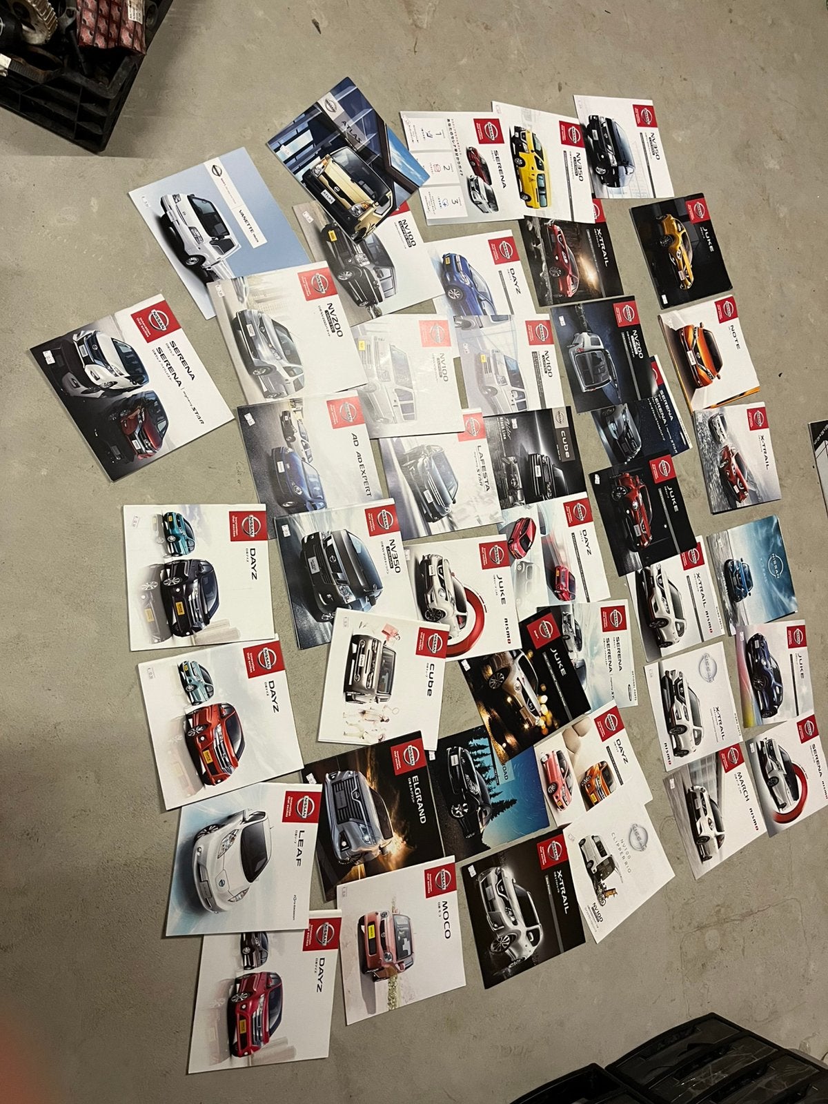 Japanse nissan brochures, Ophalen of Verzenden, Nieuw, Nissan