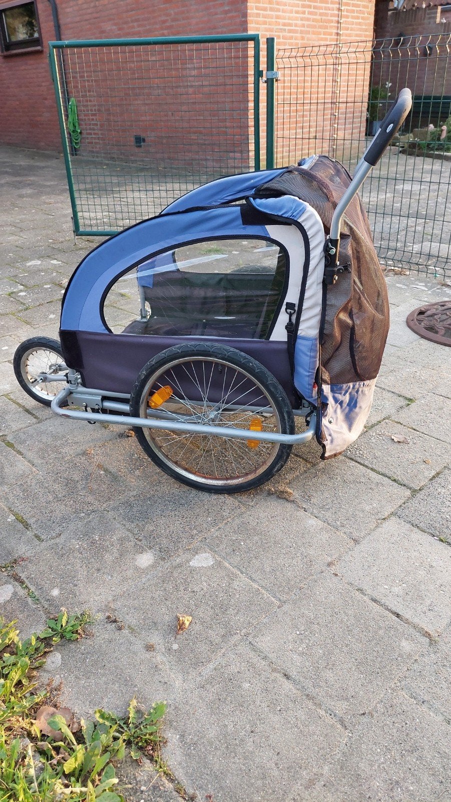 Kinder fietskar voor 2 kinderen, Ophalen, Gebruikt, Kinderkar