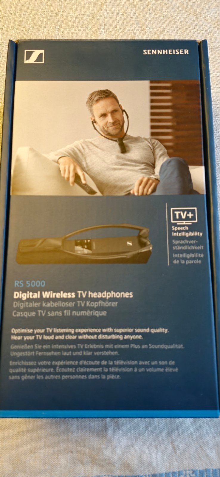 Sennheiser RS 5000 Digitale Draadloze TV Hoofdtelefoon