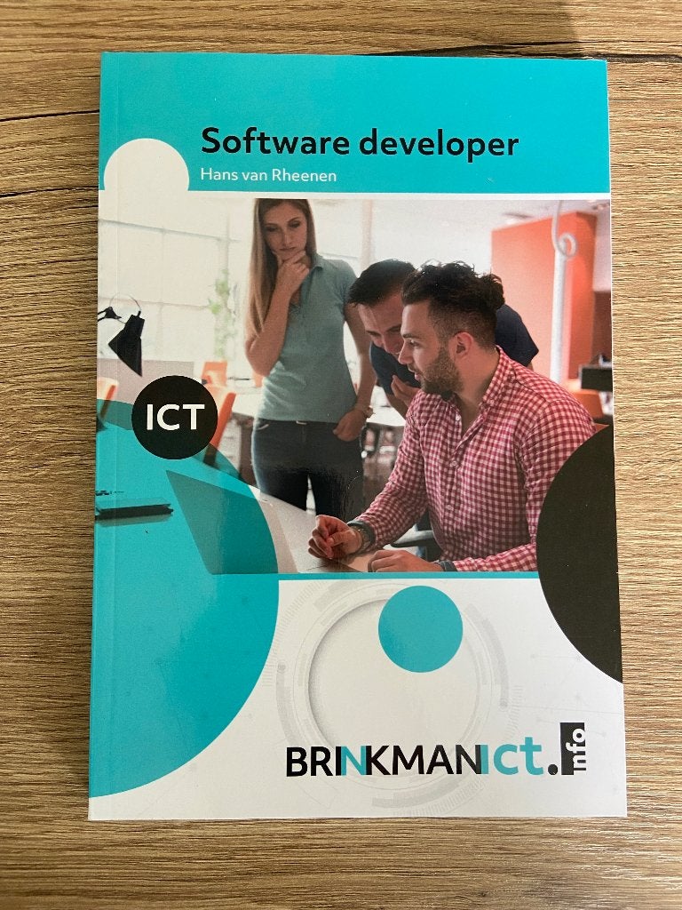 Software developer - Hans van Rheenen (Nieuw), Boeken, Nieuw, Ophalen of Verzenden, MBO, Hans van Rheenen