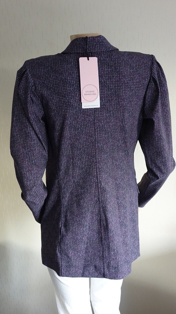 nieuw STUDIO ANNELOES traveljasje dark blue/magenta, Studio Anneloes, Nieuw, Jasje, Maat 34 (XS) of kleiner