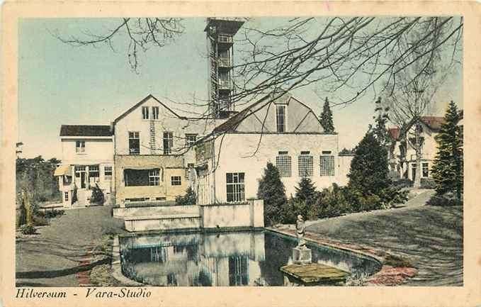 301-314-027 Hilversum VARA studio, Verzamelen, Verzenden, Voor 1920, Noord-Holland