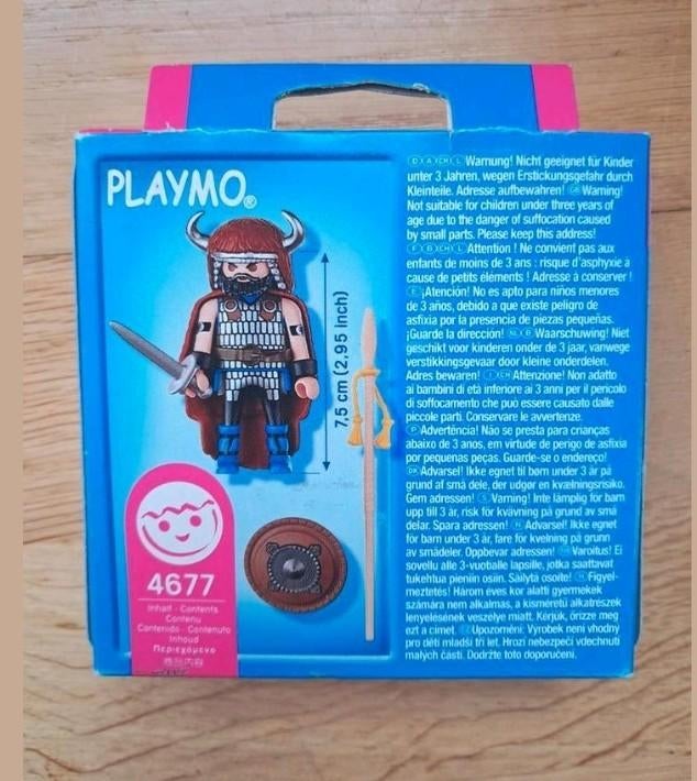 Playmobil Special Stoere Barbaar 4677 *nieuw *, Kinderen en Baby's, Speelgoed | Playmobil, Ophalen of Verzenden, Nieuw, Complete set