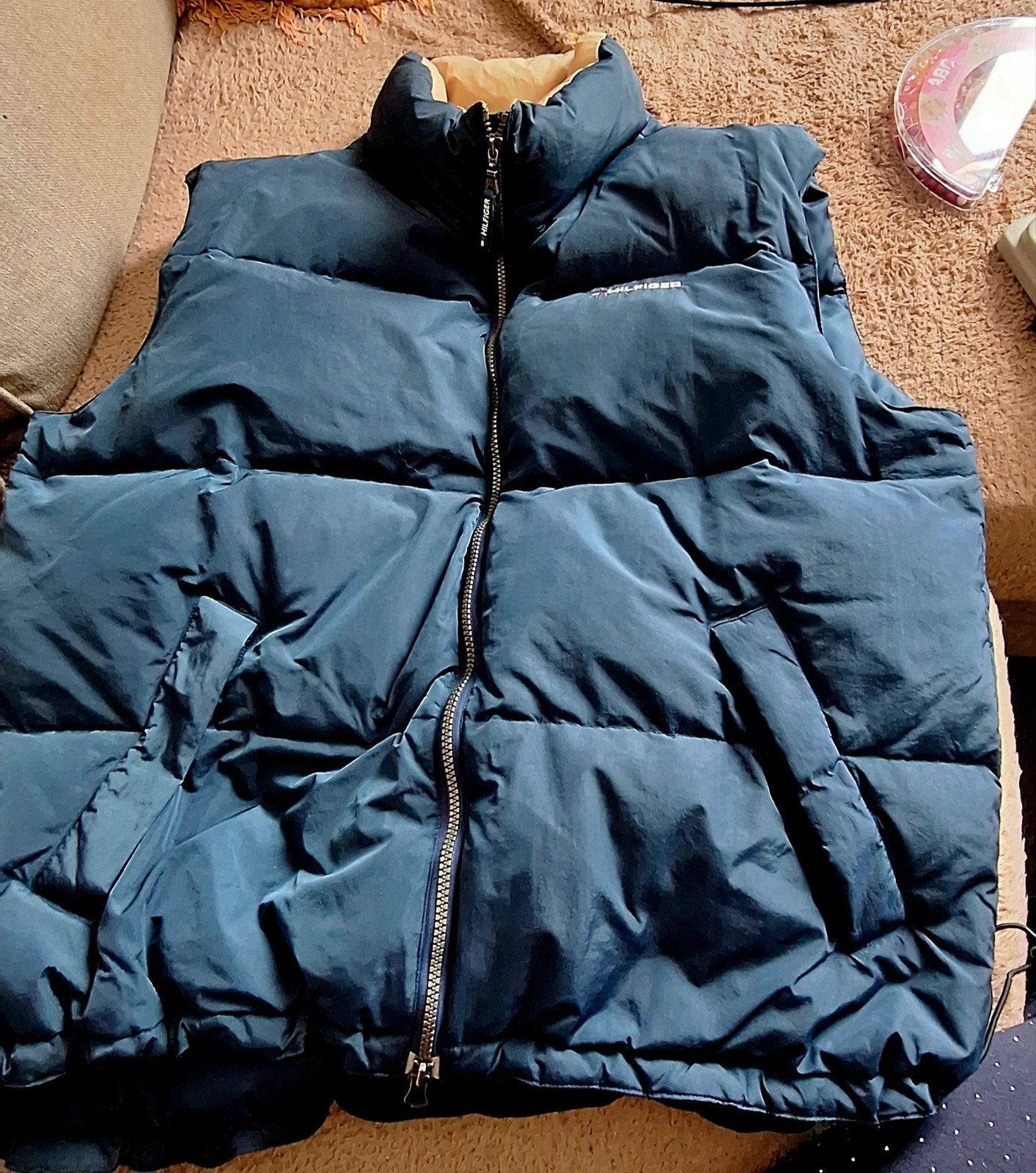 Tommy Hilfiger bodywarmer - Maat XL, Blauw, Tommy Hilfiger, Maat 56/58 (XL), Ophalen of Verzenden