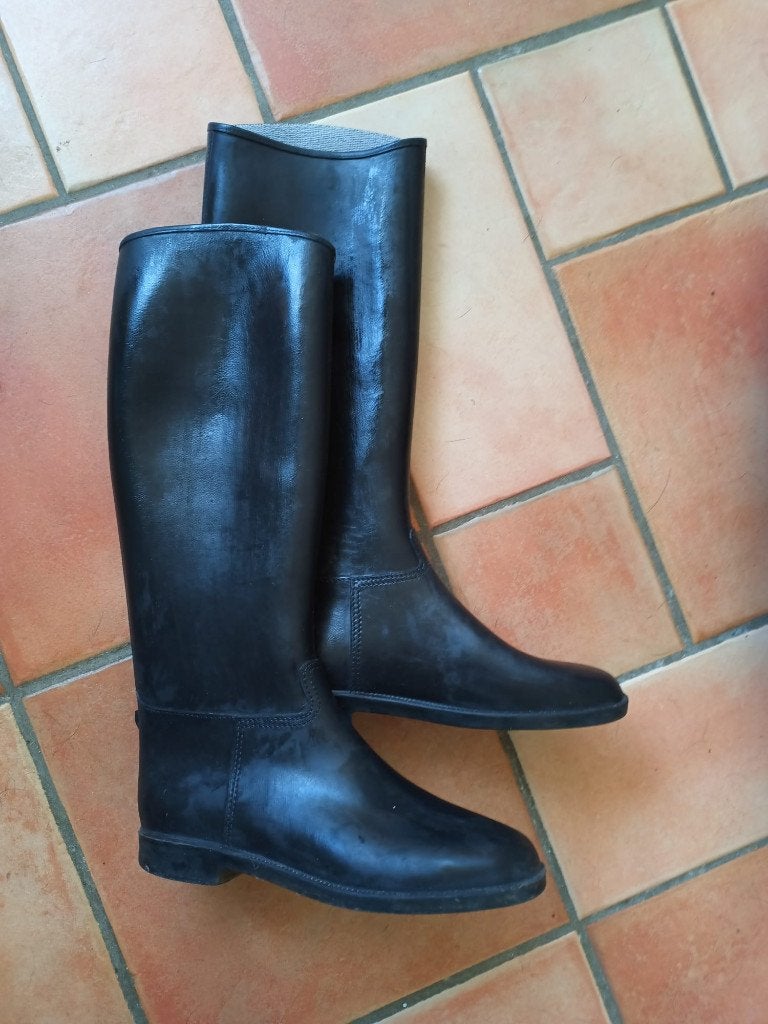 paardrijlaarzen mt 40 (mt 10) Winner, Dieren en Toebehoren, Gebruikt, Dressuur, Ophalen of Verzenden, Zwart