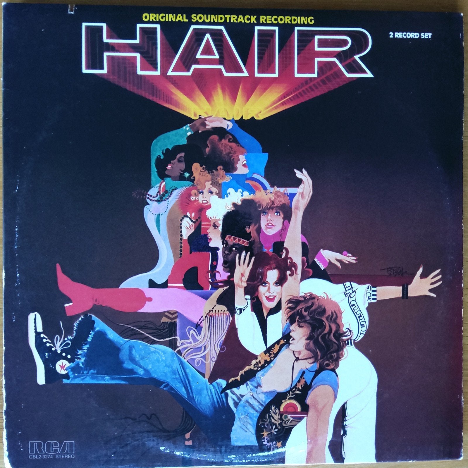 Hair - Original Soundtrack Recording (2 LP Set), Soundtrack, Ophalen of Verzenden, Gebruikt, Album