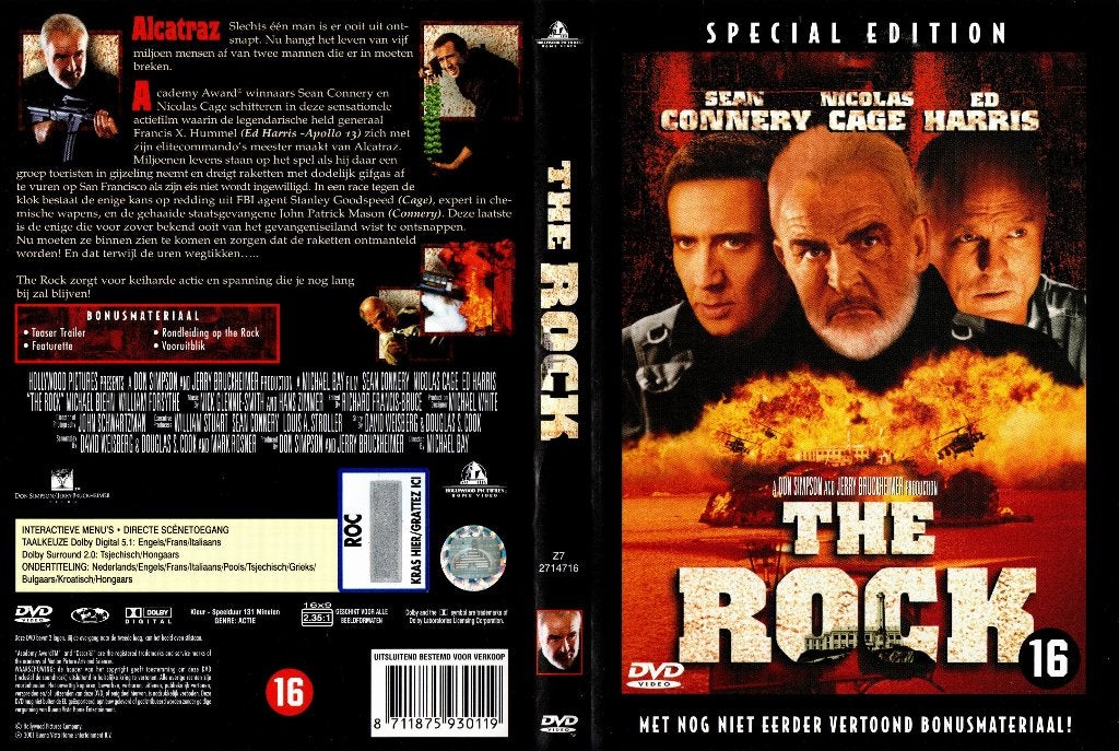 The Rock, Vanaf 16 jaar, Ophalen of Verzenden, Zo goed als nieuw