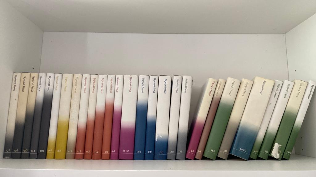 Werken Freud 28delen, Ophalen, Gelezen