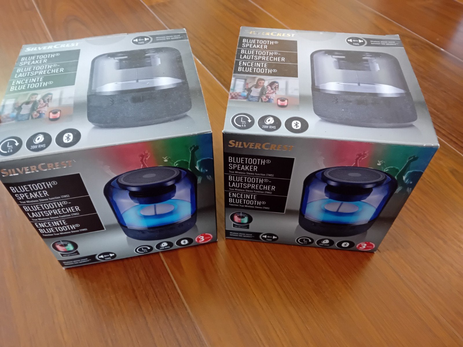 SilverCrest Bluetooth Speaker - Nieuw in doos (2 stuks), Overige merken, Nieuw, Ophalen of Verzenden, Draagbare speaker