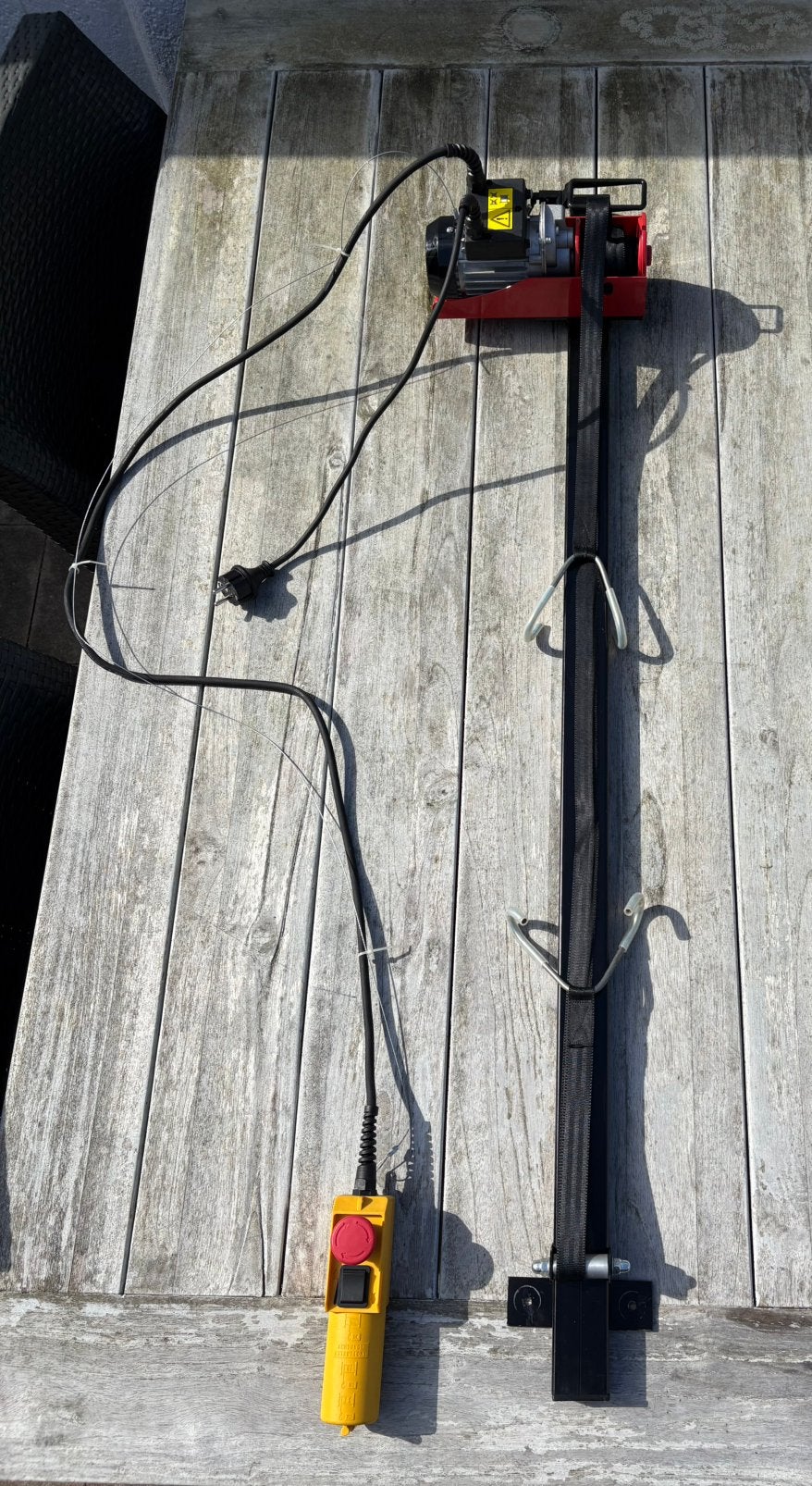 Te koop electrische fietslift, Ophalen, Gebruikt