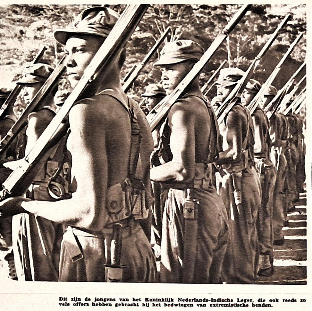 Leger Indië 1947; de jongens van de KNIL tegen extremisten, Verzamelen, Verzenden, Voor 1940, Gebruikt, Overige onderwerpen