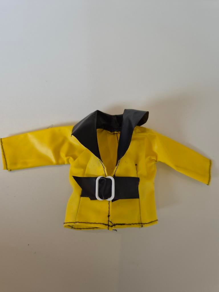 Nr 87 Geel vintage jasje voor Barbie, Ophalen of Verzenden