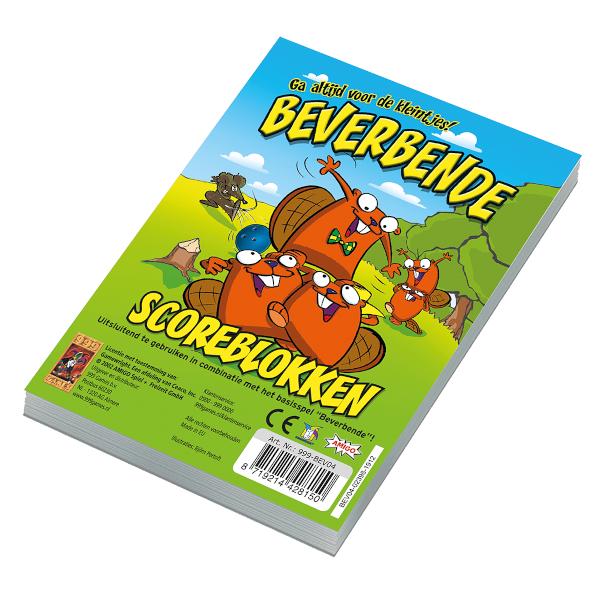 Scoreblokken Beverbende Drie Stuks 999 Games Kaartspel, Hobby en Vrije tijd, Gezelschapsspellen | Kaartspellen, 999 Games, Nieuw