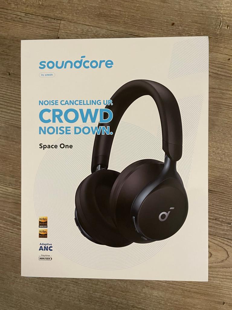 Soundcore Space One met ANC, Ophalen, Nieuw, Over-ear