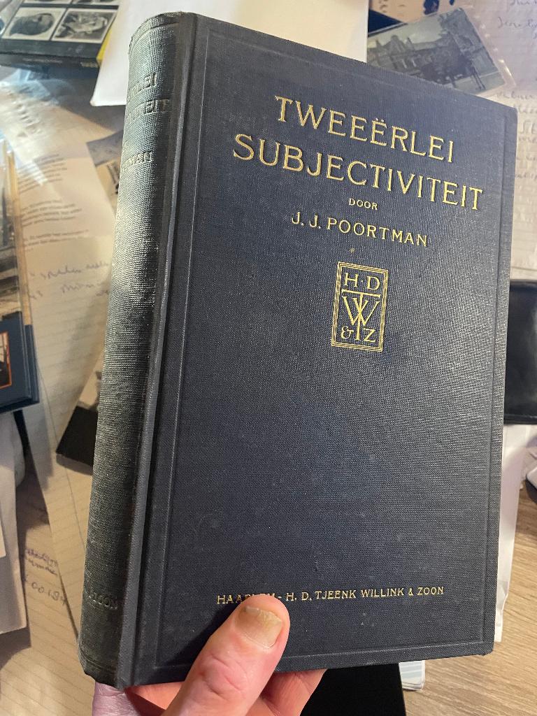 Tweeërlei subjectiviteit. Ontwerp eener centrale philosophie, Boeken, Ophalen of Verzenden, Overige onderwerpen, J.J. Poortman