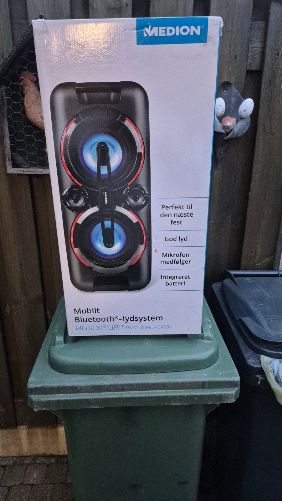 medion speaker, Ophalen, Nieuw, Complete set