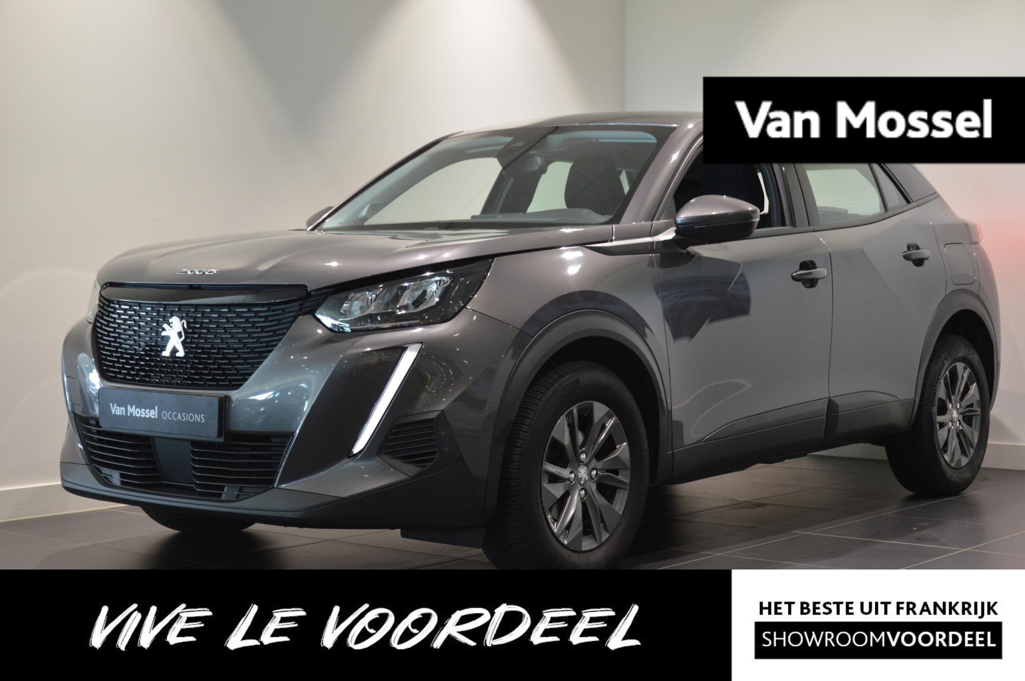 Peugeot 2008 Active Pack - NAVIGATIE - HOGE INSTAP - LED VER, Auto's, 12 maanden, Stof, Gebruikt, Euro 6