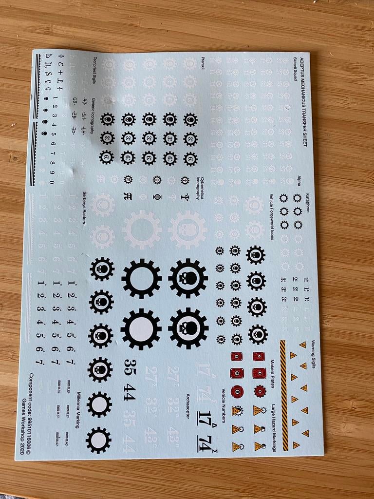 Adeptus mechanicus transfer 40k, Ophalen of Verzenden, Zo goed als nieuw, Warhammer 40000, Boek of Catalogus