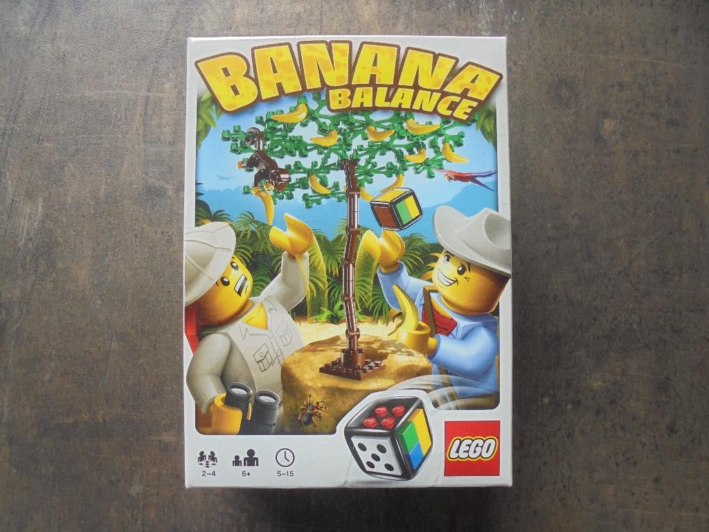 Lego Game 3853 Banana Balance (zie foto's), Ophalen of Verzenden, Gebruikt, Lego