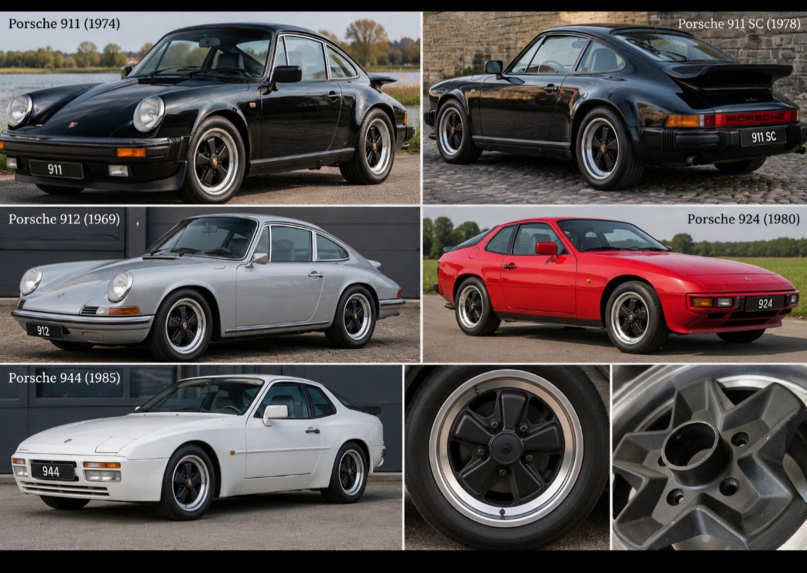 2  Porsche ATS velgen 6Jx15 ET36 – 911.361.023.10, Ophalen of Verzenden