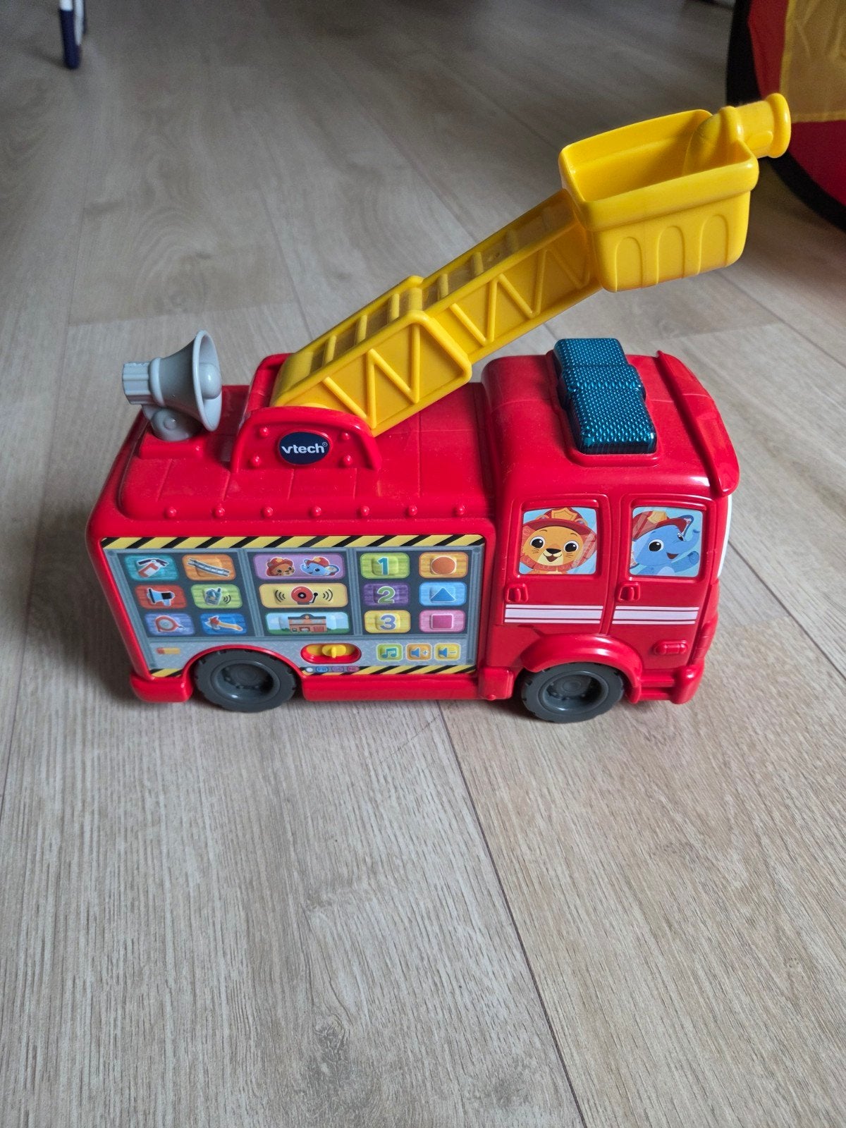 VTech brandweerauto met geluid en licht, Kinderen en Baby's, Speelgoed | Speelgoedvoertuigen, Gebruikt, Ophalen