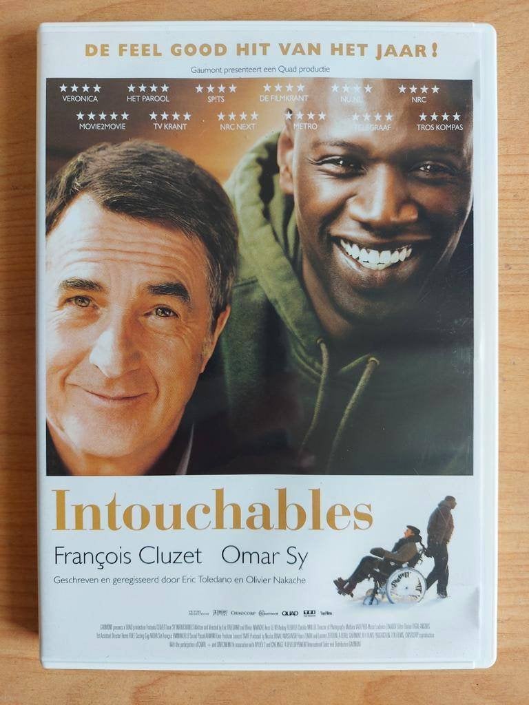 Intouchables - Omar Sy franse film, Alle leeftijden, Ophalen of Verzenden, Zo goed als nieuw, Romantische komedie