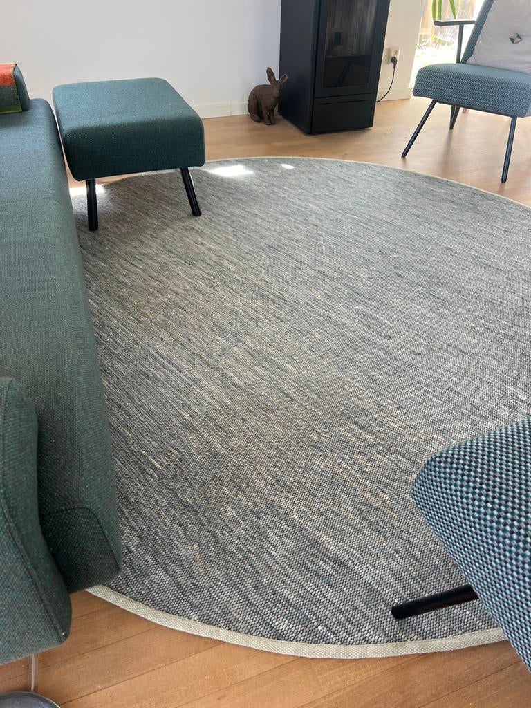 Perletta rond wollen kleed - Ø 250 cm - super conditie, Rond, Ophalen of Verzenden, Zo goed als nieuw, 200 cm of meer