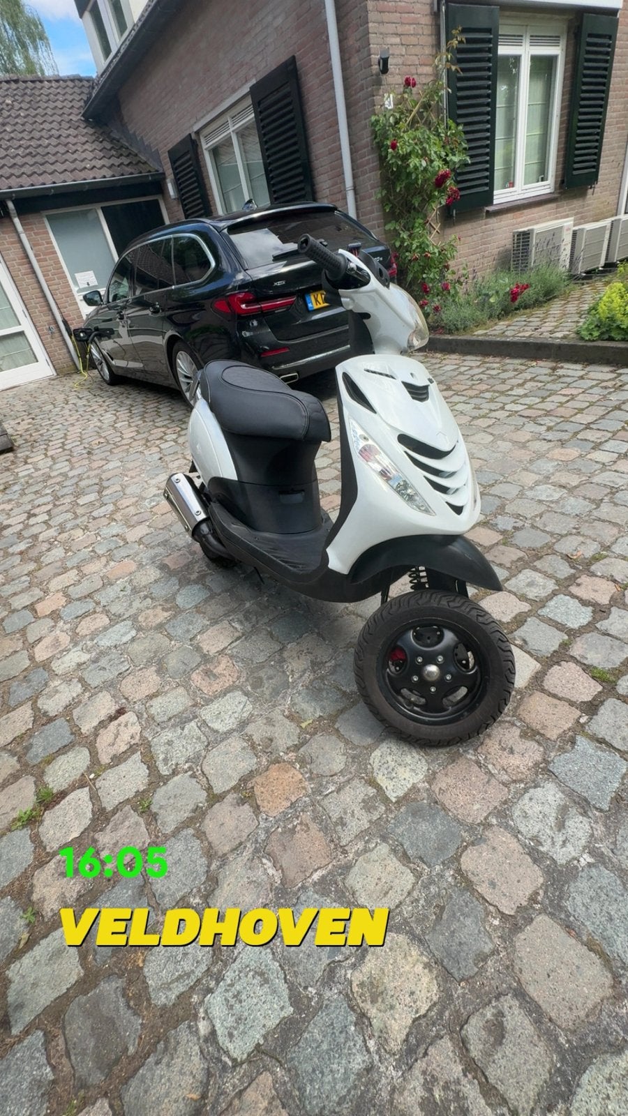 Zip 172cc full malossi, Ophalen, Tweetakt, Maximaal 45 km/u, Zip