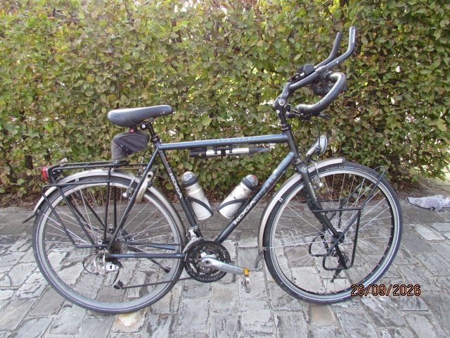 koga miyata randonneur man framemaat 57, Gebruikt, Velgrem, Versnellingen, 57 tot 61 cm