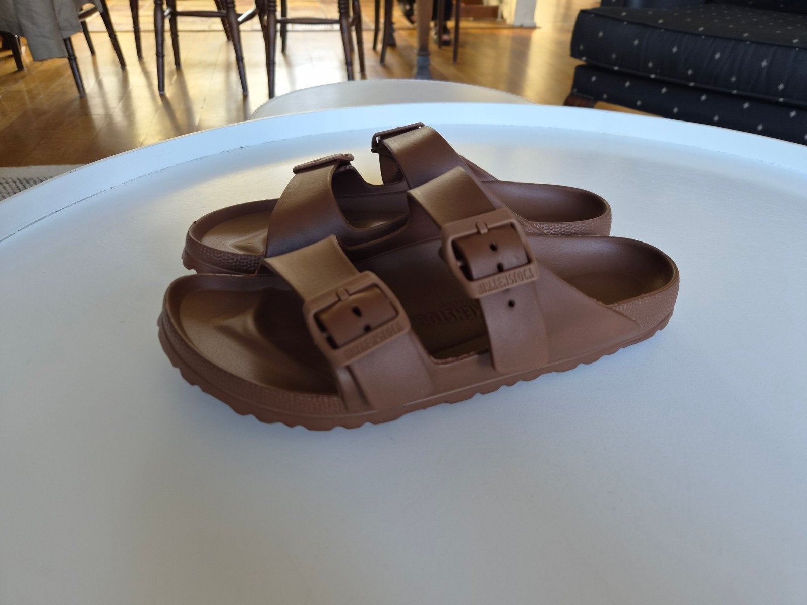 Birkenstock Eva sandalen maat 41 nieuw, Sandalen, Bruin, Verzenden, Nieuw