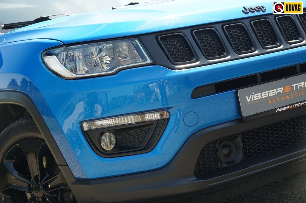 Jeep Compass 1.4 MultiAir Night Eagle FWD | Hydro Blue Metal, Auto's, Voorwielaandrijving, Gebruikt, 750 kg, 4 cilinders